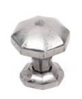 From The Anvil's Natural Smooth Octagonal Cabinet Knob