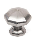 From The Anvil's Natural Smooth Octagonal Cabinet Knob