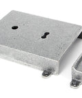 From The Anvil's Pewter Patina Rim Lock & Cast Iron Cover