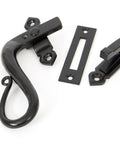 From The Anvil's Black Locking Shepherds Crook Fastener