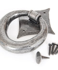 From The Anvil's Pewter Patina Ring Door Knocker