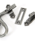 From The Anvil's Pewter Patina Locking Shepherds Crook Fastener