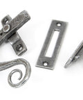 From The Anvil's Pewter Patina Locking Monkeytail Fastener