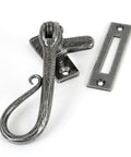 From The Anvil's Pewter Patina Shepherds Crook Fastener