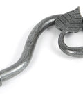 From The Anvil's Pewter Patina Leaf Curtain Finial (pair)