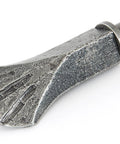 From The Anvil's Pewter Patina Shell Curtain Finial (pair)
