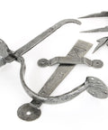 From The Anvil's Pewter Patina Bean Thumblatch