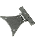 From The Anvil's Pewter Patina Half Butterfly Hinge (pair)