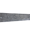From The Anvil's Pewter Patina Penny End T Hinge (pair)