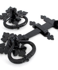 From The Anvil's Black Shakespeare Latch Set