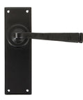 From The Anvil's Black Avon Lever Latch Set