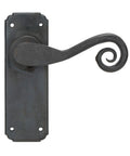 From The Anvil's Beeswax Monkeytail Lever Latch Set
