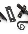 From The Anvil's Black Locking Monkeytail Fastener