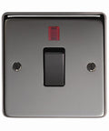 From The Anvil's Black Nickel Single Switch + Neon