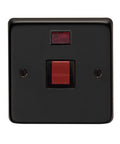 From The Anvil's Matt Black Single Plate Cooker Switch