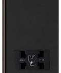 From The Anvil's Matt Black Dual Volt Shaver Socket