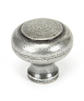 From The Anvil's Pewter Patina Regency Cabinet Knob