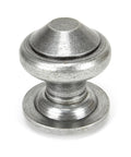From The Anvil's Pewter Patina Regency Centre Door Knob