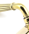 From The Anvil's Aged Brass Hinton Slimline Lever Espag. Lock Set