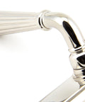 From The Anvil's Polished Nickel Hinton Slimline Lever Espag. Lock Set