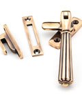 From The Anvil's Polished Bronze Locking Hinton Fastener