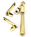 From The Anvil's Aged Brass Night-Vent Locking Hinton Fastener