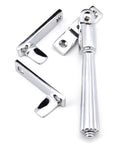 From The Anvil's Polished Chrome Night-Vent Locking Hinton Fastener