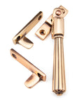 From The Anvil's Polished Bronze Night-Vent Locking Hinton Fastener