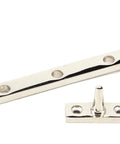 From The Anvil's Polished Nickel Hinton Stay