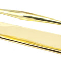From The Anvil's Aged Brass Art Deco Pull Handle on Backplate