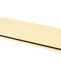 From The Anvil's Aged Brass Art Deco Fingerplate
