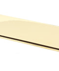 From The Anvil's Aged Brass Art Deco Fingerplate