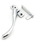 From The Anvil's Polished Chrome Night-Vent Locking Peardrop Fastener