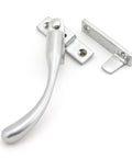 From The Anvil's Satin Chrome Night-Vent Locking Peardrop Fastener