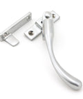 From The Anvil's Satin Chrome Night-Vent Locking Peardrop Fastener