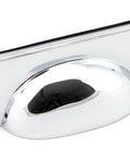 From The Anvil's Polished Chrome Art Deco Drawer Pull