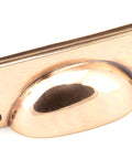 From The Anvil's Polished Bronze Art Deco Drawer Pull