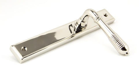 Reeded Slimline Lever Espag. Latch Set