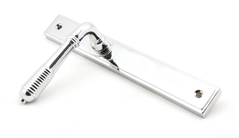 Reeded Slimline Lever Espag. Latch Set