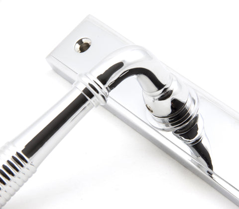 Reeded Slimline Lever Espag. Latch Set
