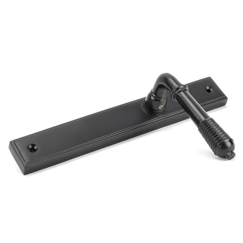 Reeded Slimline Lever Espag. Latch Set