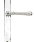 From The Anvil's Polished Chrome Newbury Slimline Lever Espag. Latch Set