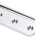 From The Anvil's Polished Chrome Dummy Butt Hinge (single)