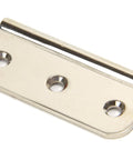From The Anvil's Polished Nickel Dummy Butt Hinge (single)