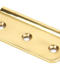 From The Anvil's Polished Brass Dummy Butt Hinge (single)