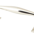 From The Anvil's Polished Nickel Art Deco Pull Handle