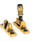 From The Anvil's Aged Brass Mushroom Brighton Fastener