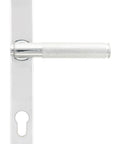 From The Anvil's Polished Chrome Brompton Slimline Lever Espag. Lock Set