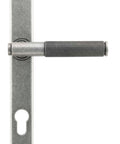 From The Anvil's Pewter Patina Brompton Slimline Lever Espag. Lock Set