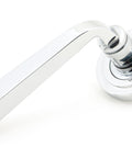 From The Anvil's Polished Chrome Avon Round Lever on Rose Set (Sprung)